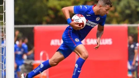 Pablo Ceppelini anotó el único gol de Cruz Azul Sub-20 ante San Luis.