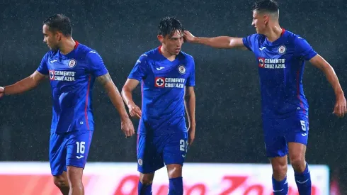 Alexis Gutiérrez en el partido entre Cruz Azul vs. Santos Laguna