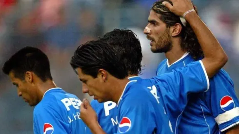 Sebastián Abreu en su etapa con Cruz Azul