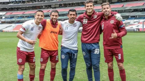 Cruz Azul entrenó este miércoles en las instalaciones del Estadio Azteca