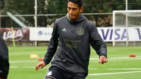 Luis Romo en el Tri en la fecha FIFA de noviembre.