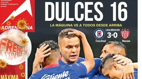 Los medios de prensa reseñaron en sus portadas el triunfo de Cruz Azul