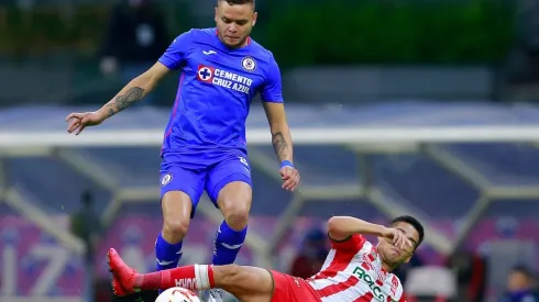 Jonathan Rodríguez marcó el primer tanto de Cruz Azul ante Necaxa