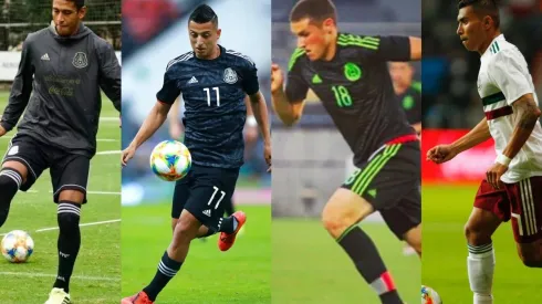 Los cuatro citados de Cruz Azul.