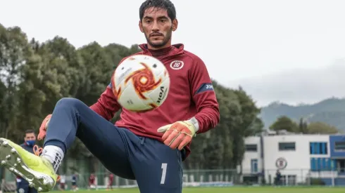 Chuy Corona atendió a la prensa hoy.