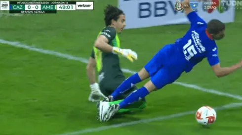 Así fue la jugada polémica.