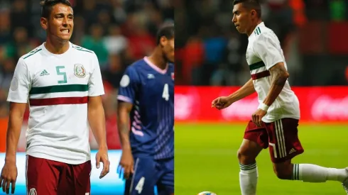 Los dos seleccionados de Cruz Azul.