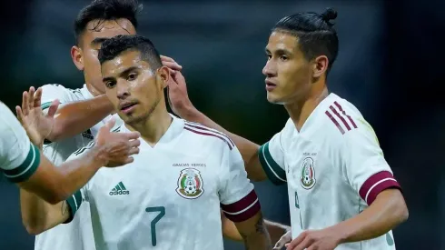 Orbelín Pineda anotó el 2-0 de México.