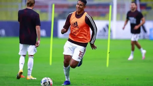 Luis Romo jugó los 90' vs Guatemala.