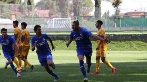 López marcó en el triunfo de la sub-20 de Cruz Azul ante Tigres.