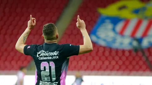 Jonathan Rodríguez fue elegido jugador del partido.