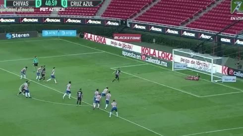 VIDEO: Gol del Cabecita y Cruz Azul ya le gana a las Chivas