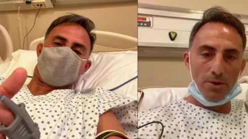 Diego Latorre está internado por covid.