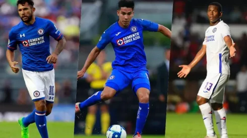 Los tres que deben volver a Cruz Azul.