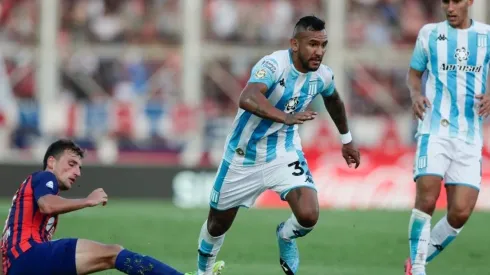 Walter Montoya con Racing Club de Avellaneda