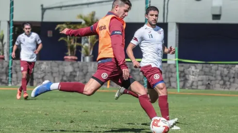 Pablo Ceppelini en el entrenamiento