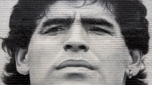Mural de Diego Maradona en la ciudad de Napoles