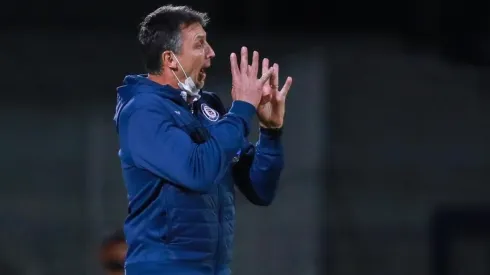 Siboldi durante el partido ante Pumas