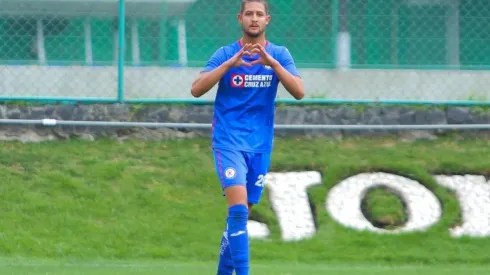 Daniel López con la Sub-20
