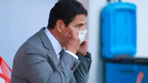 Alfonso Sosa cuando dirigía al Necaxa