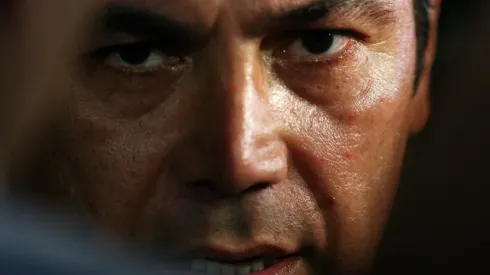 Hugo Sánchez en su etapa con el Pachuca