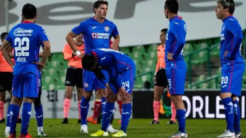 Cruz Azul en el duelo ante Santos en la jornada 1 del Guard1anes