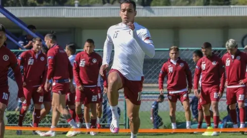 Aldrete volvió a entrenar.