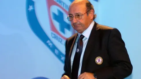 Sergio Markarián en su presentación con Cruz Azul