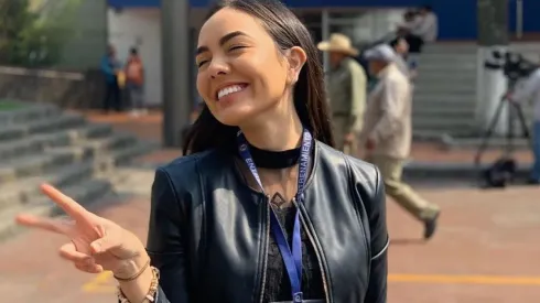 Melissa Rivas es la nueva voz del estadio Azteca.