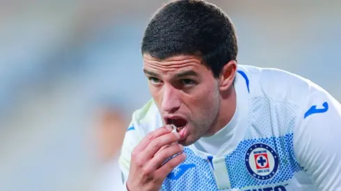 Ignacio Rivero durante el partido