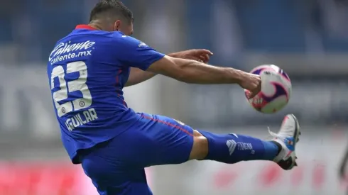 Pablo Aguilar en un partido del Guard1anes 2021