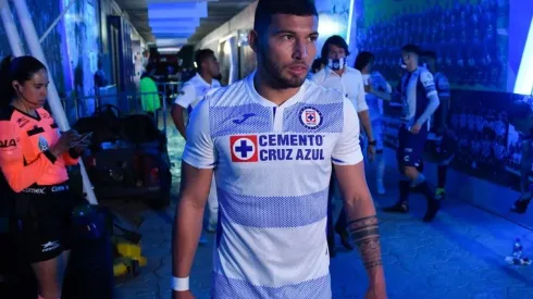 Juan Escobar en la previa del duelo ante el Pachuca