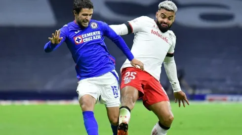 Ignacio Rivero durante el duelo ante el Toluca
