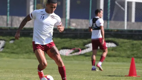 Yoshimar Yotún en el entrenamiento de este martes