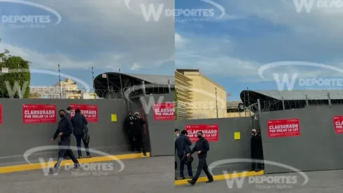 Fueron clausuradas las oficinas de Cruz Azul.