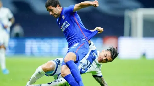 Ignacio Rivero en un partido con el Guardianes 2021