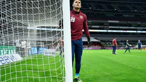 Sebastián Jurado antes del duelo ante el Mazatlán