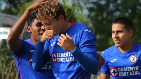 Cruz Azul Sub-20 en su duelo ante León