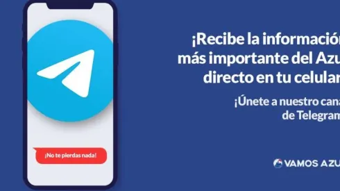 Únete al canal de Telegram de Vamos Azul y recibe las noticias de Cruz Azul más importantes del día.