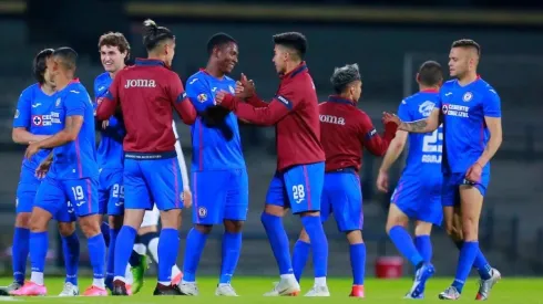 Cruz Azul en el duelo ante Pumas