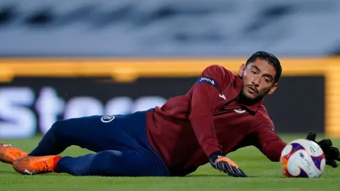 Jesús Corona vuelve a ser titular con Cruz Azul ante Rayados en el Estadio Azteca.