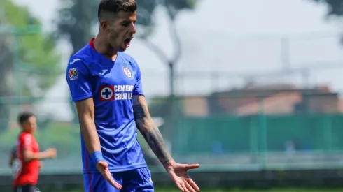 Pablo Cepellini fue el único jugador del primer equipo con Cruz Azul en la Sub-20.