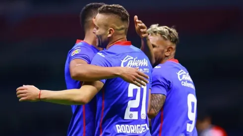 Cruz Azul en el duelo ante el Atlas