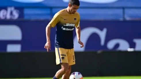 Jero Rodríguez durante un partido de Pumas