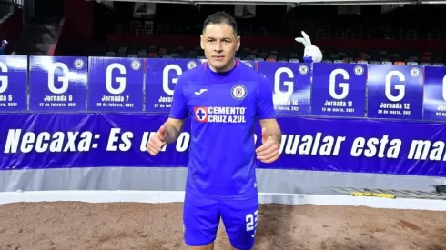 Pablo Aguilar tras el final del Cruz Azul vs. Chivas
