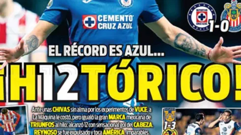 Cruz Azul llegó a 12 victorias seguidas