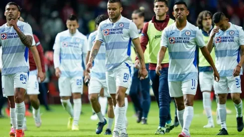 Cruz Azul durante el duelo ante el Toluca