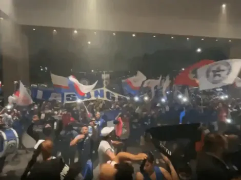 La emotiva serenata de la afición celeste en la previa de Liguilla