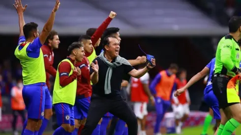 Cruz Azul al momento del pitazo final