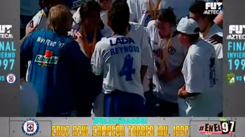 Cruz Azul se consagró Campeón en 1997 y el partido fue inmortalizado por TV Azteca.